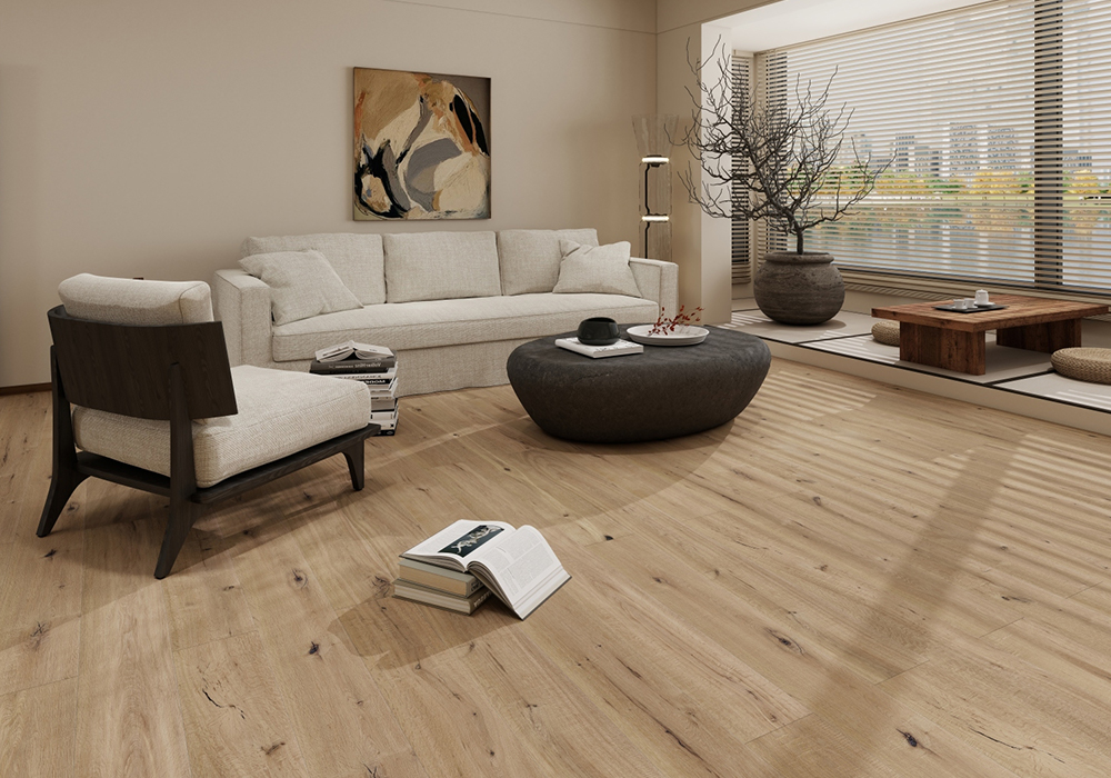 Инженерный деревянный пол Earl-Grey Oak Herringbone-K9ZR8001