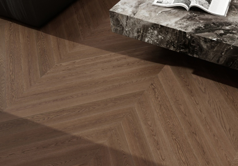 Полы из шевронного дерева Coffee-Stone Oak - KZY7906