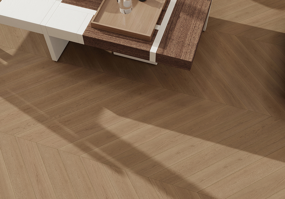 Прямые планки Stream-Valley Oak Engineered Wood Flooring-KZD1201