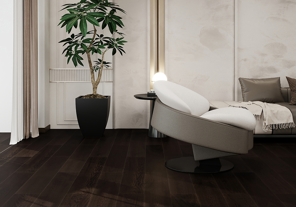 Текстурированный паркет из инженерной древесины Ash Crimson-Canyon Weave-QQD1226