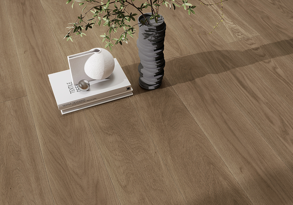 Плавающий-Ripple Oak Signature Engineered Wood Flooring-KZD1921