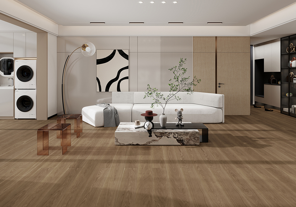 Плавающий-Ripple Oak Signature Engineered Wood Flooring-KZD1921