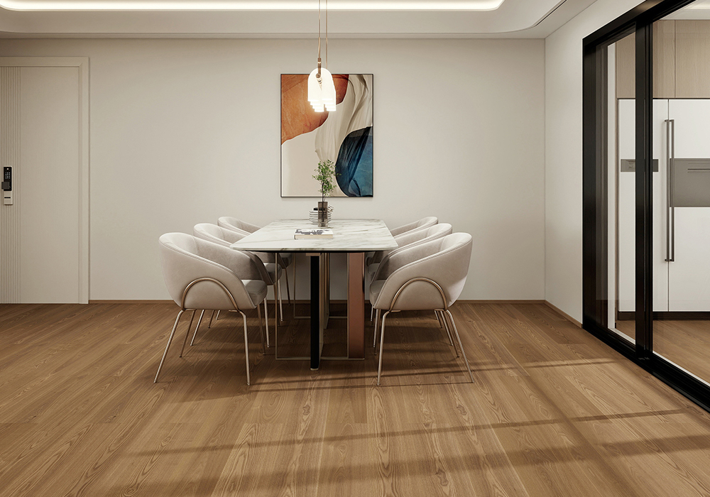 Текстурированный паркет из инженерной древесины Ash Coastline Weave-QQD1222