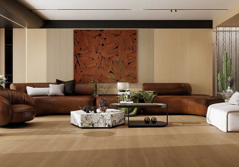Полы из дуба с отделкой Woven-Dream Signature Engineered Wood - KZD1918